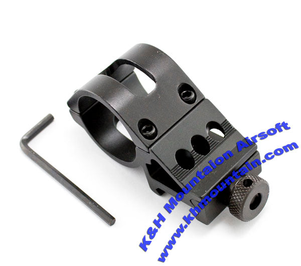 Metal Inclined 30mm Flashlight Mount