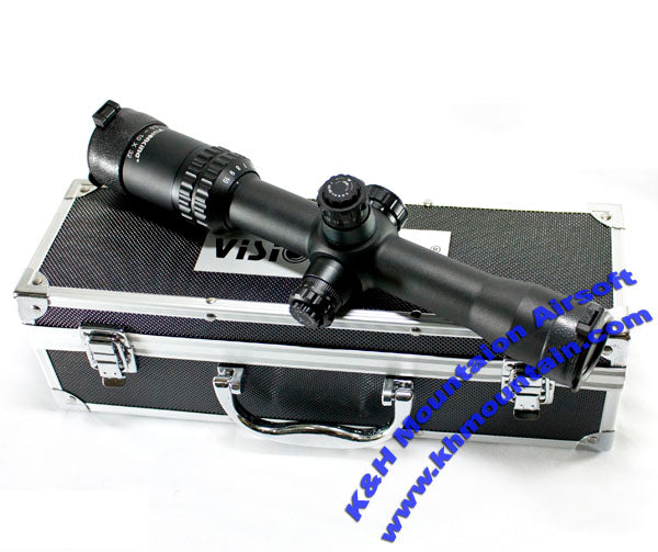 VisionKing 2.5-10 x 32 with R/G Illuminated Rifle Scope