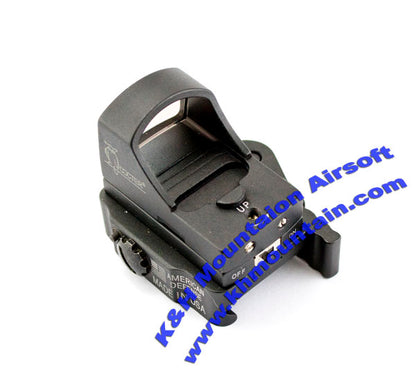 Mini QD Green Dot Sight with on & off Switch / QD Version