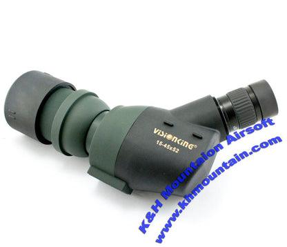 Visionking 15-45x52 Scope with Tripod & Extendable Lens/Sunshade