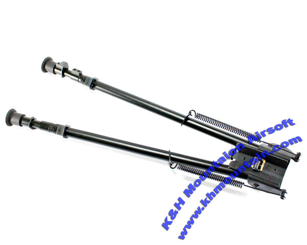 Full Metal 16 Inch Spring Bipod – KHMountain Airsoft