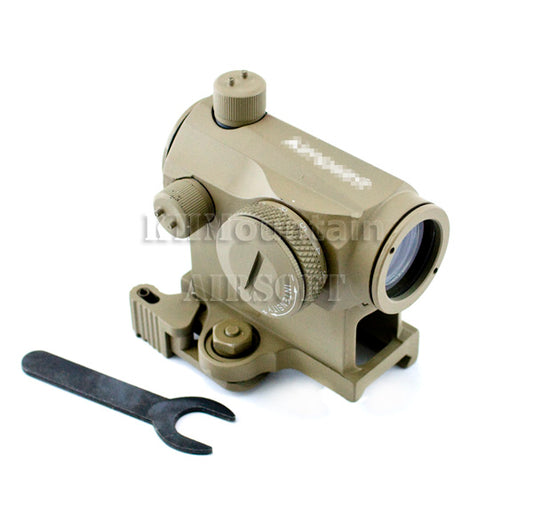 AP Style Micro T-1 R&G Dot Sight with QD Mount (1x24) / TAN