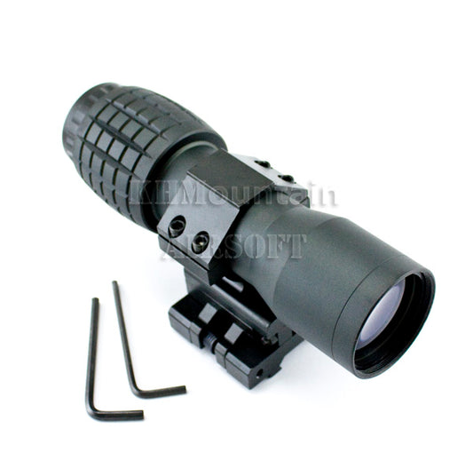 Full Metal 5X Magnifier with Push Button FTS Mount