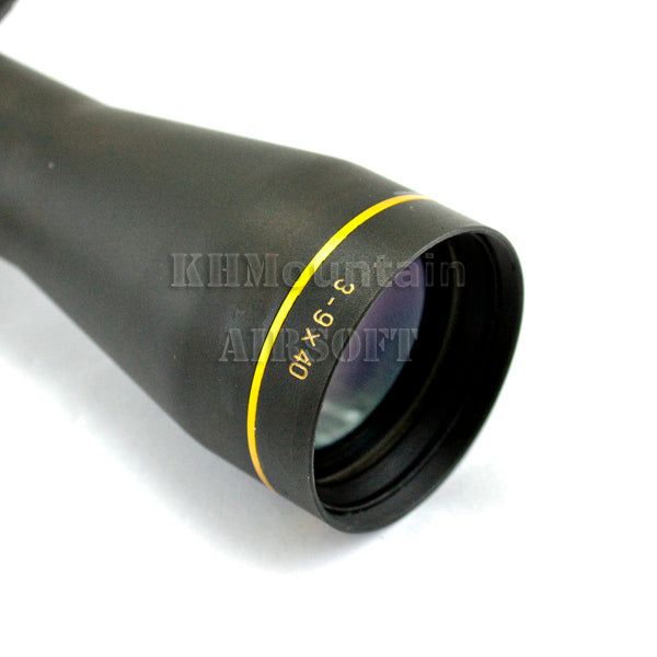 TERMNATOR 3-9 x 40 Red & Green Illuminated Rifle Scope