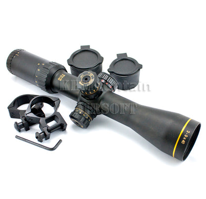 TERMNATOR 3-9 x 40 Red & Green Illuminated Rifle Scope