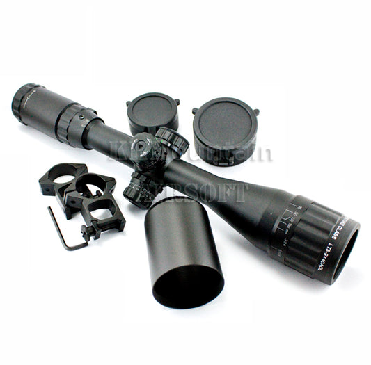SNIPER 3-9 x 40 AOE with Red/Green/Blue Illuminated Rifle Scope