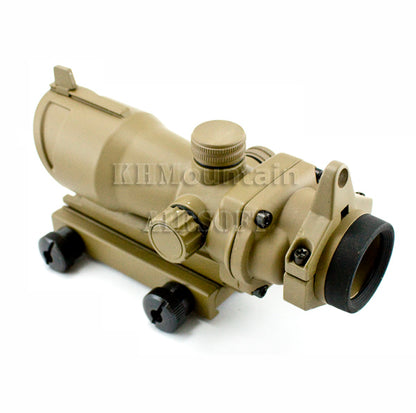 ACOG Style Red Illuminated Dot Sight (1x32R) / DE