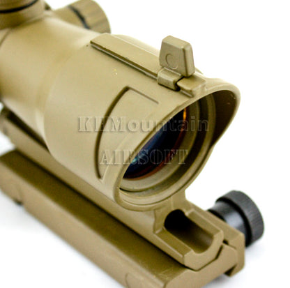 ACOG Style Red Illuminated Dot Sight (1x32R) / DE