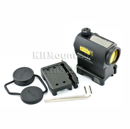 Aimpoint Micro QD T-1 スタイル ソーラーパワー レッド ドット サイト (1x24) / B