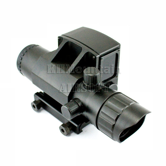DEEPER 4x32 with Laser Ranging 500M Rilfle scope / Black