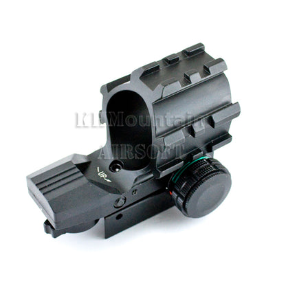 Red & Green Dot Sight with Selective Reticle with Rail (HD-112)