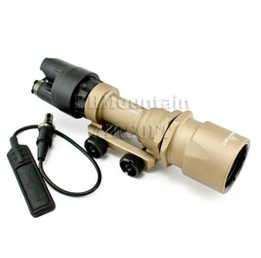 Tactical M951 LED Flashlight Weapon Light / DE