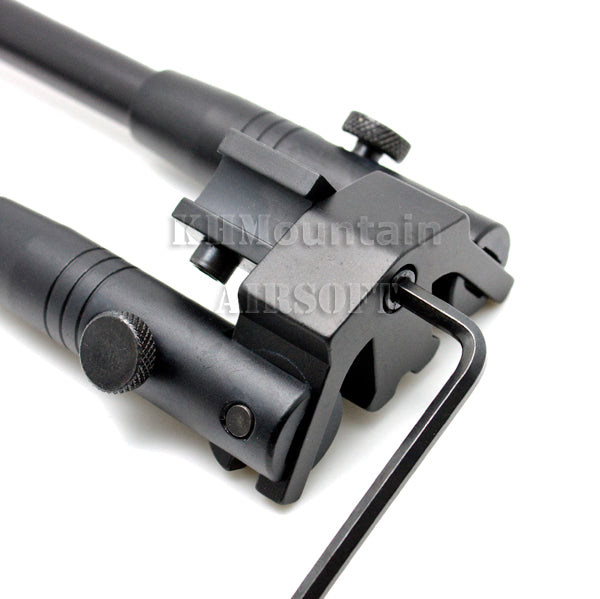 Black Hawk Full Metal Bipod for Sniper Rifle for 11mm Rail