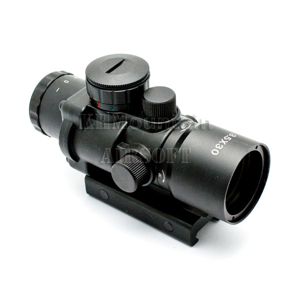 Tactical Metal 3.5 x 30 Illuminated RGB Rifle Cross Scope – KHMountain ...