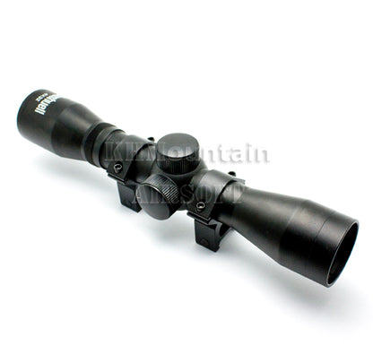 Tactical 4 x 32 Rifle Scope with Mount (Short)