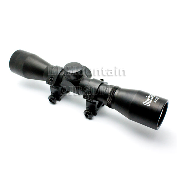 Tactical 4 x 32 Rifle Scope with Mount (Short)