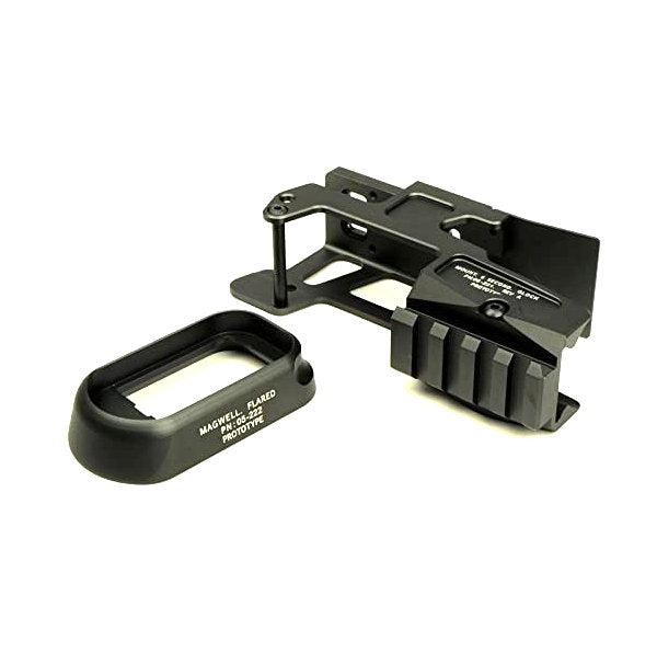 Glock 17 / Glock 18 Matel Rail Mount / BK