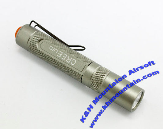 LED Flashlight with CREE Q3 / AAA battery version