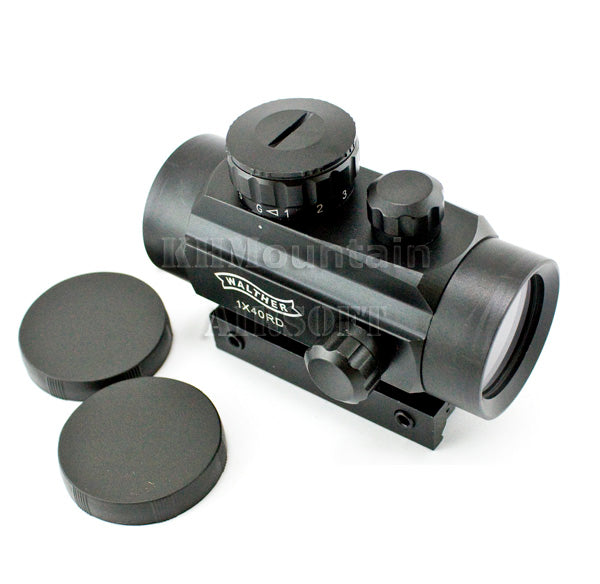 Walther 20mm rail 1 x 30 Red & Green Dot Scope G3/MP5