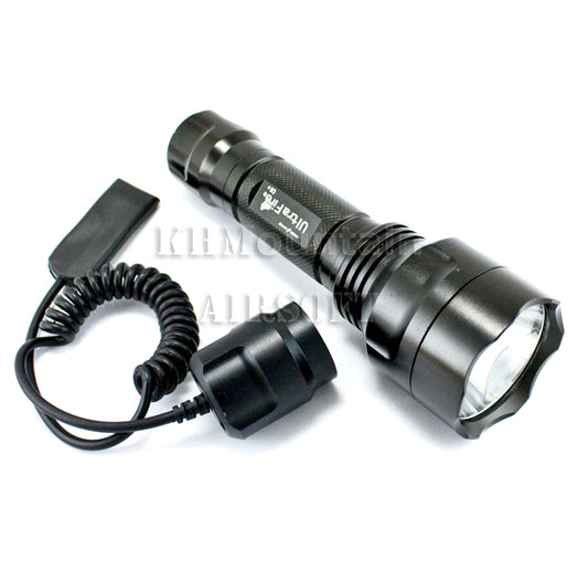 UltraFire LED Flashlight C8 Q5(5W) LED Flashlight /w Switch Tail