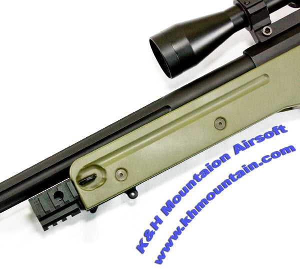 Well Full Metal Gas Power AW338 L96 Sniper Rifle (G96D) /OD