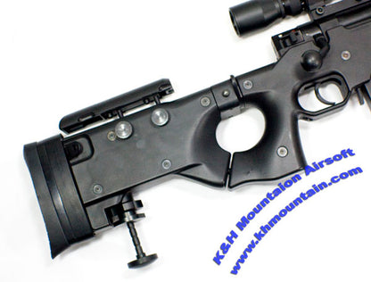 Well Gas Power L96 Sniper Rifle /w Folding Stock / Black