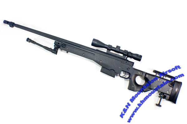 Well Gas Power L96 Sniper Rifle /w Folding Stock / Black