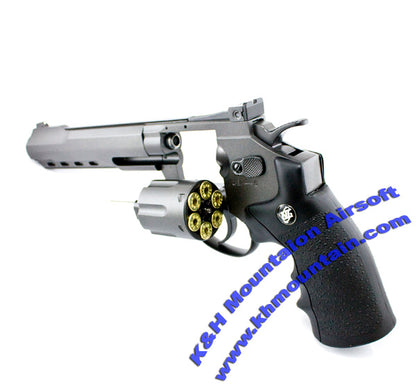 WG/GH Full Metal 702 Sport 7 series CO2 6" Magnum Revolver / BK