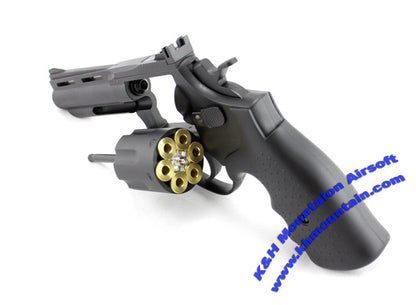 HFC HG-132 Gas Powered Magnum Revolver Pistol / Black