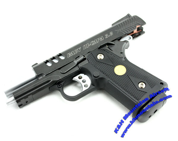 Baby Hi-Capa 3.8 Gas Blowback Metal Pistol