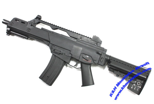 Jing Gong G36C with M4 magazine adaptor & stock G608-6