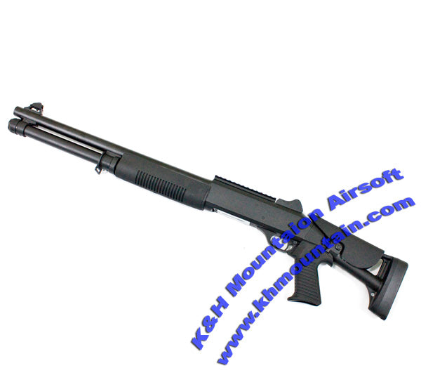 KOER Tri-Barrel Shotgun with Retractable Stock (K1205L)