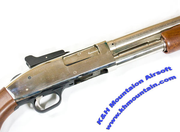 Full metal with Stock M500 8mm Shotgun / Silver