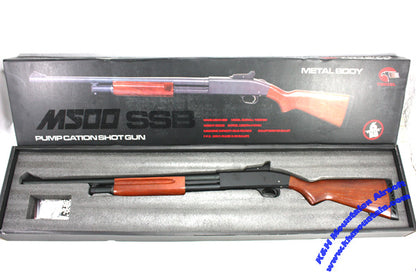M500 Full-Metal 6mm Shot Gun (Real Wood-M500 Version)