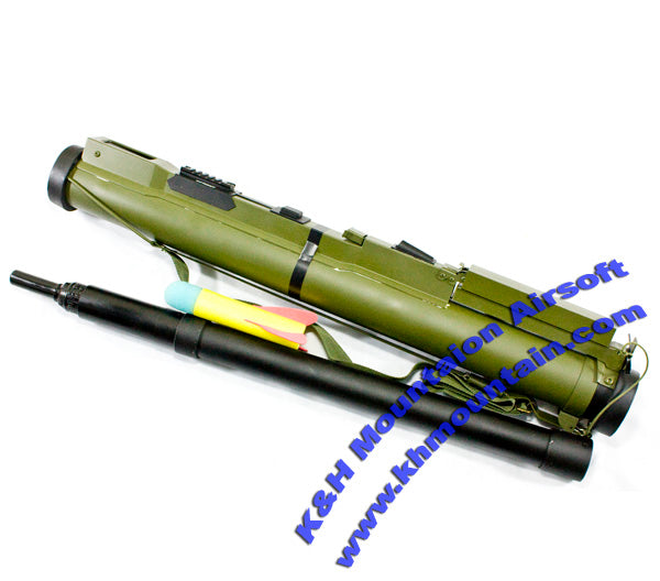 US M72+ Airsoft 40mm Cartridge Launcher (M72A7) / OD