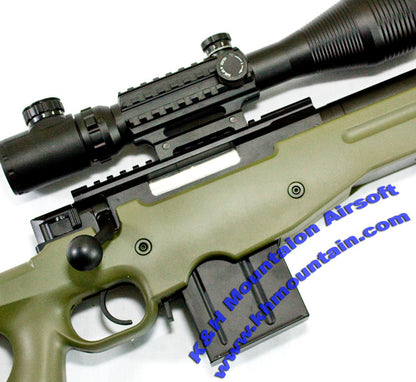 Well L96AWS Sniper Rifle with Scope and Bipod (MB4402D) / OD