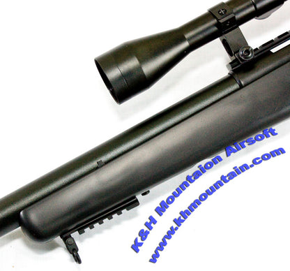 Well VSR-10 Sniper Rifle with Scope and Bipod (MB03D) / Black