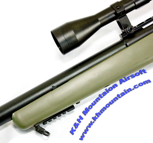 Well VSR-10 Sniper Rifle with Scope and Bipod (MB03D) / OD