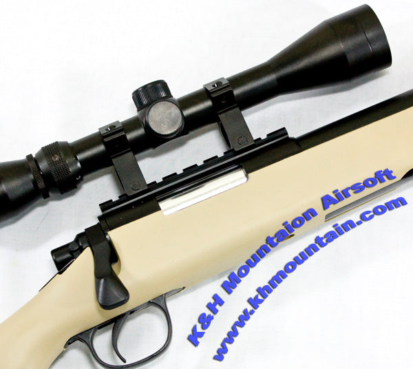 Well VSR-10 Sniper Rifle with Scope and Bipod (MB03D) / TAN