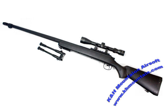 Well VSR-10 Fluted Barrel Rifle with Scope and Bipod (MB07D) / B