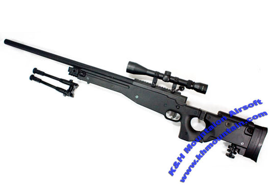 Well L96 Sniper Rifle Floding Stock /w Scope and bipod (MB08D)