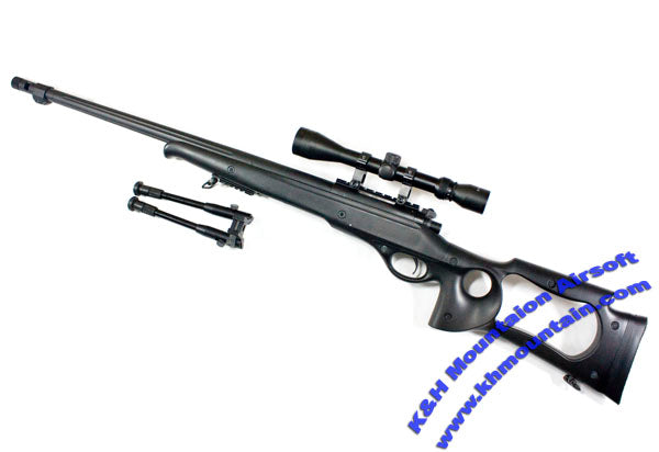 Well Mb10 Well L96 Sniper Rifle with Scope and Bipod MB10D / Black – KHMountain ...