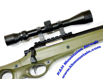 Well L96 Sniper Rifle with Scope and Bipod MB10D / Green