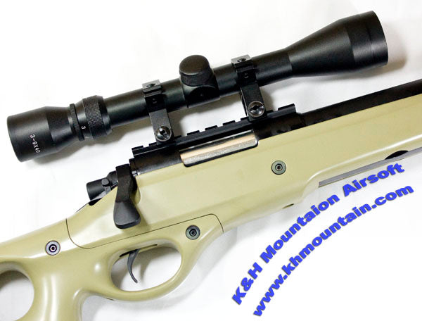 Well L96 Sniper Rifle with Scope and Bipod MB10D / TAN – KHMountain Airsoft