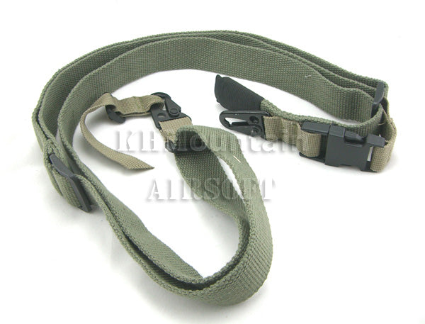 3-POINT Tactical Rifle Sling in Green color