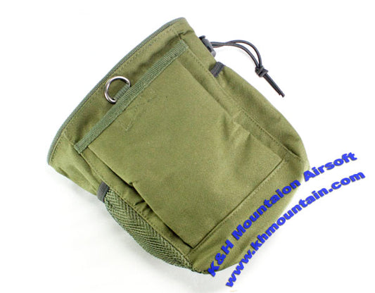 Molle Magazine Compact Drop Pouch / Green / Small
