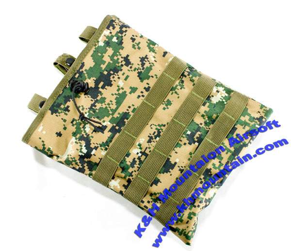 Molle Magazine Compact Drop Pouch /Digital Woodland / Large