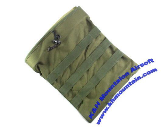 Molle Magazine Compact Drop Pouch / Green / Large