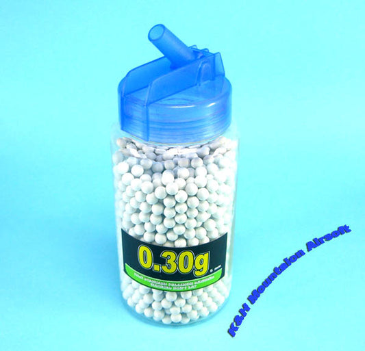 A.C.M. 0.3g 1500 rds BB bullets with foldable bottle