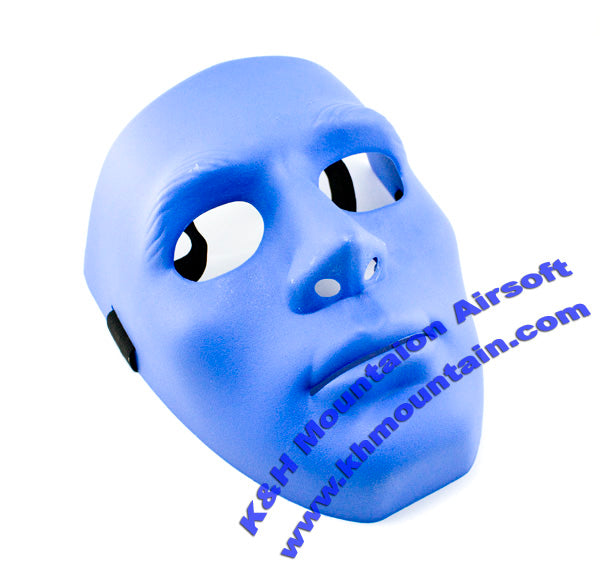KOEI Man Face style plastic mask (Blue)